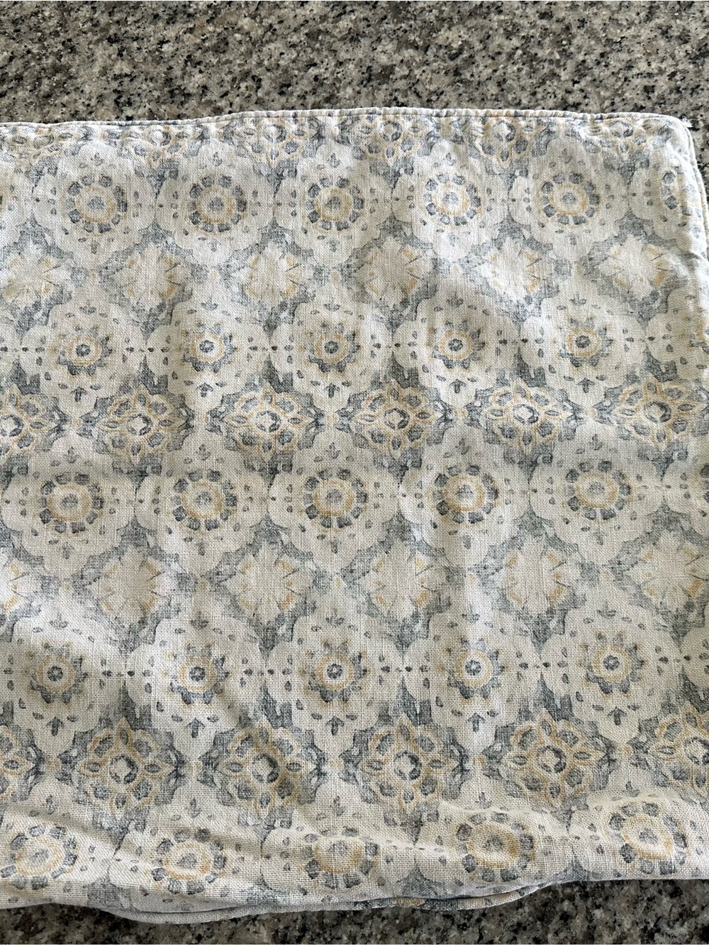 Pottery Barn Decorative Pillow Cover “June Print”
